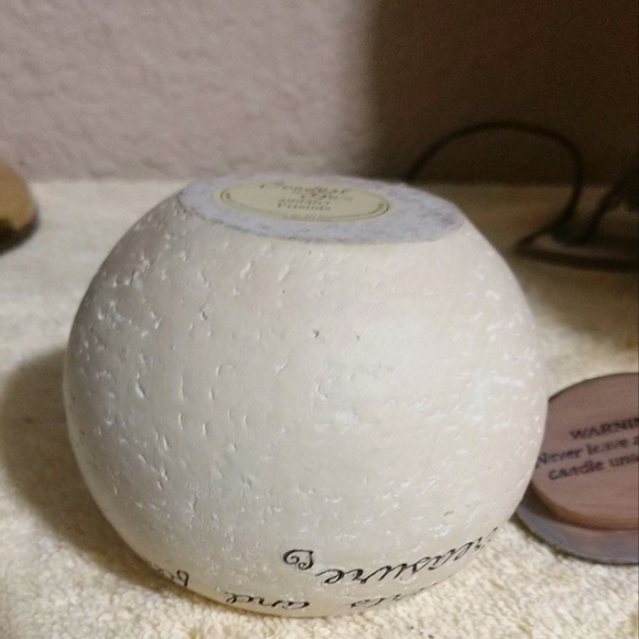 Comfort To Go "FRIENDS OPEN OUR HEARTS" CANDLE Holder #209407." - Picture 9 of 10